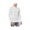Caliph Impex Full Sleeves 100% Cotton Crew Neck T-Shirt for Men's White view 3