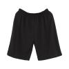 JEsilunmaMY Men's Cotton Running Shorts Plus Size Casual Loose Sleep Lounge Shorts Summer Athletic Jogger Sweat Short Pants (Black,XX-Large) view 1