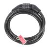 Bike Lock Cable, Security Bike Lock with 4 Digit Combination Bicycle Lock for Outdoor Equipment view 1