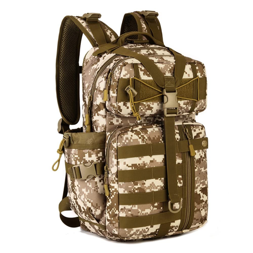 Eysee Backpack,Outdoor Backpack, Nylon Trekking Daypack, Water Resistant Hiking Backpack