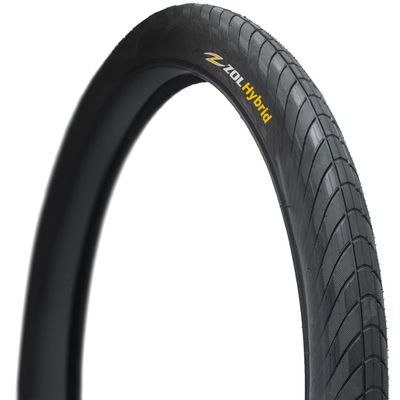 ZOL 27.5x2.40 Inch 650x40c Bike Tire for E-Bikes Mountain Road MTB Hybrid and Electric Bicycle