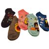 Harry Potter Boys or Girls Kids 5 Pack No Show Socks - 3 Pattern Options Charaters and Hogwarts Houses Size 6-8.5 (Harry Potter Characters) view 4