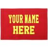 Lightning X Custom Embroidered Rip-Away Patch for LXP Fire Fighter Turnout Gear Bags w/Embroidered Name - RED view 1