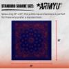 ARMYU Classic Trainmen Paisley Bandanas, Military Army Head Scarf Do-rag Cotton Bandanna (Purple - 22") view 3