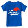 Toronto Baseball Skyline Kid's Fan T-Shirt (Royal T-Shirt, 3T) view 1