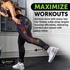Gradient Fitness Ankle Straps (2 Pack) | Ankle Strap for Cable Machine, Ankle Bands for Working Out, Cable Ankle Strap, Cable Machine Attachment, Ankle Cable Attachments for Gym (Black, 2 D-Rings) view 2