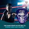 Spall Pro US Boxing Training Set - Synthetic Leather Boxing Gloves with Focus Pad Boxing Mitts, MMA Training with Punch Gloves MMA Boxing Mitts for Kids Adults, Born to Fight Blue - 10 Oz view 4
