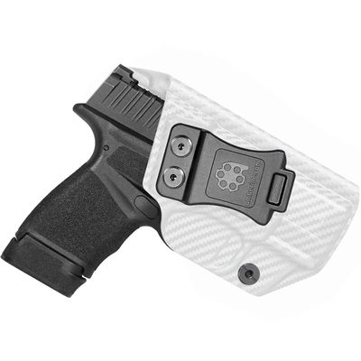 Amberide Springfield Hellcat IWB Holster,Kydex-Boltaron Inside Waistband Fit Springfield Armory Hellcat 9mm,Secure Retention,Quick Draw,030Adjustable Cant