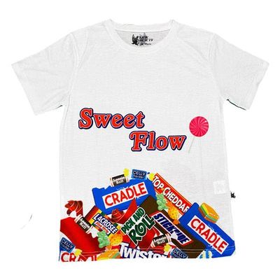 Flow Society Youth Sweet Flow Athletic Tee Shirt White
