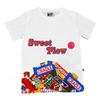 Flow Society Youth Sweet Flow Athletic Tee Shirt White view 1
