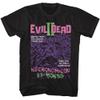 American Classics Evil Dead II Movie T-Shirt Ex-Mortis Mens Short Sleeve T Shirts 80s Horror Film Graphic Tees Black view 1