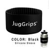 JugGrips YETI Grip Sleeve for Hard to Open Lids, Rambler 1 Gallon Jug Lid Opener, YETI Jug Silicone Sleeve, Lid Opener for 128oz, Yeti Rambler Water Jug, Yeti Accessories (Black) view 3