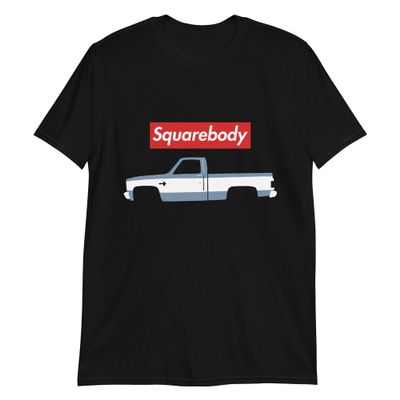 JG Infinite 1987 Chevy C10 Silverado Squarebody Square Body Pickup Short-Sleeve T-Shirt