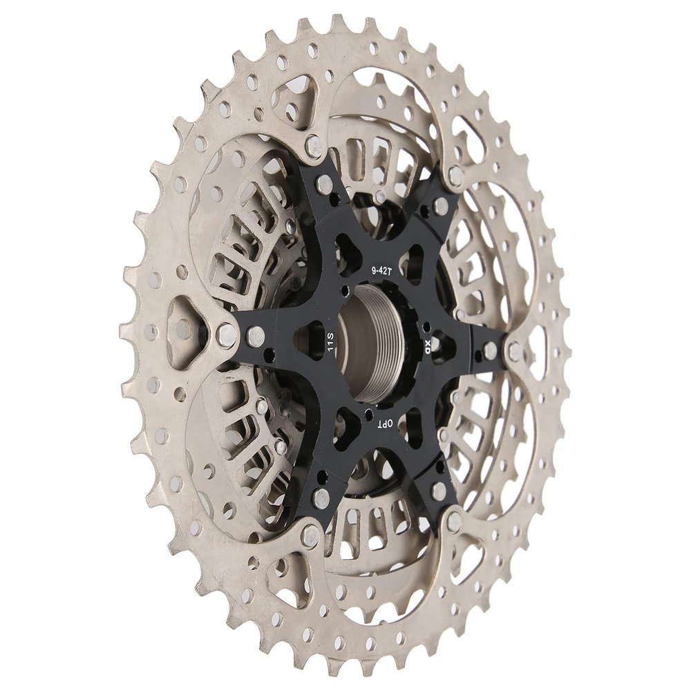 Dilwe Freewheel Cassette, Ultra Light 11 Speed Cassette Mountain Freewheel 942T Compatible for XD