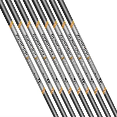 AeroTech SteelFiber fc115 Iron Shafts 6-PW, Set of 5 Shafts - .370 Parallel Tip (Choose Flex) (Flex: Stiff F4)