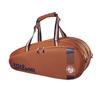 Wilson Roland Garros Team Tennis Racket Bag - Clay/Navy, Holds up to 6 Rackets view 2