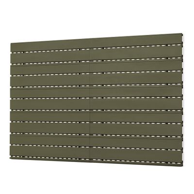 Savior Equipment Wall Rack System Heavy-Duty Steel Slatwall Panels Wall Mount Storage, 5 or 10 Pieces Modular Firearms Gun Wall Gear Accessories Organizer