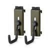 Savior Equipment Wall Rack System Heavy-Duty Steel Tactical J-Hooks for Handgun Pistol Revolver Wall Mount Hanger, Modular Firearms Gun Wall Gear Accessories Organizer, 5-Pair view 1