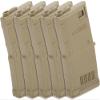 Evike Airsoft - ARES AMAG 100rd Mid-Cap Mag for M4 Airsoft AEGs (Color: Dark Earth / 5 Pack) view 1