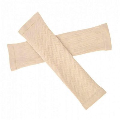NSQFKALL Shaperwear Arm 420D Slimming Elastic Women Sleeves Shaping Accessory Clip Dresses (beige, One Size)