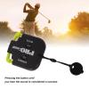TEUOPIOE Mini Golf Stroke Counter Clicker with Dial Reset and Keychain, 2 Digit Golf Scorekeeper for Putts and Shots, Portable Outdoor Golf Game Scoring Tool (Black and Yellow) view 2