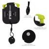 TEUOPIOE Mini Golf Stroke Counter Clicker with Dial Reset and Keychain, 2 Digit Golf Scorekeeper for Putts and Shots, Portable Outdoor Golf Game Scoring Tool (Black and Yellow) view 3