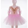 Aislor Girls' Camisole Skirted Leotards Professional Ballet Tutu Dress Swan Lake Dance Costumes Ballerina Dancewear Pink 3-4 Years view 3