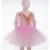 Aislor Girls' Camisole Skirted Leotards Professional Ballet Tutu Dress Swan Lake Dance Costumes Ballerina Dancewear Pink 3-4 Years view 4