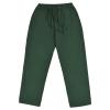JEsilunmaMY Men's Linen Lounge Pants Elastic Waist Drawstring Pocket Slacks Solid Color Casual Loose Straight Leg Trousers (Green,Small) view 1