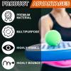 60 Pcs Tennis Balls Bulk Standard Tennis Training Ball Tennis Practice Balls PET Dog Playing Balls Tennis Accessories for Beginner Practice Training Sports, 6 Colors view 3