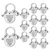 24Pcs Fitness Instructor Appreciation Keychain - Inspirational Gift for Trainer, Bodybuilder, Gym Workout Coworker, Employee Farewell, Thank You for Fitness Coach, Personal Trainer view 1