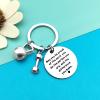 24Pcs Fitness Instructor Appreciation Keychain - Inspirational Gift for Trainer, Bodybuilder, Gym Workout Coworker, Employee Farewell, Thank You for Fitness Coach, Personal Trainer view 4