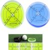 Ujicde Golf Ball Marker, Pro Putt Green Reader, Golf Putting Aid Round Bubble Level High Precision Reader Tool Golf Accessories (Color : 2Pcs) view 2