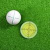 Ujicde Golf Ball Marker, Pro Putt Green Reader, Golf Putting Aid Round Bubble Level High Precision Reader Tool Golf Accessories (Color : 2Pcs) view 4