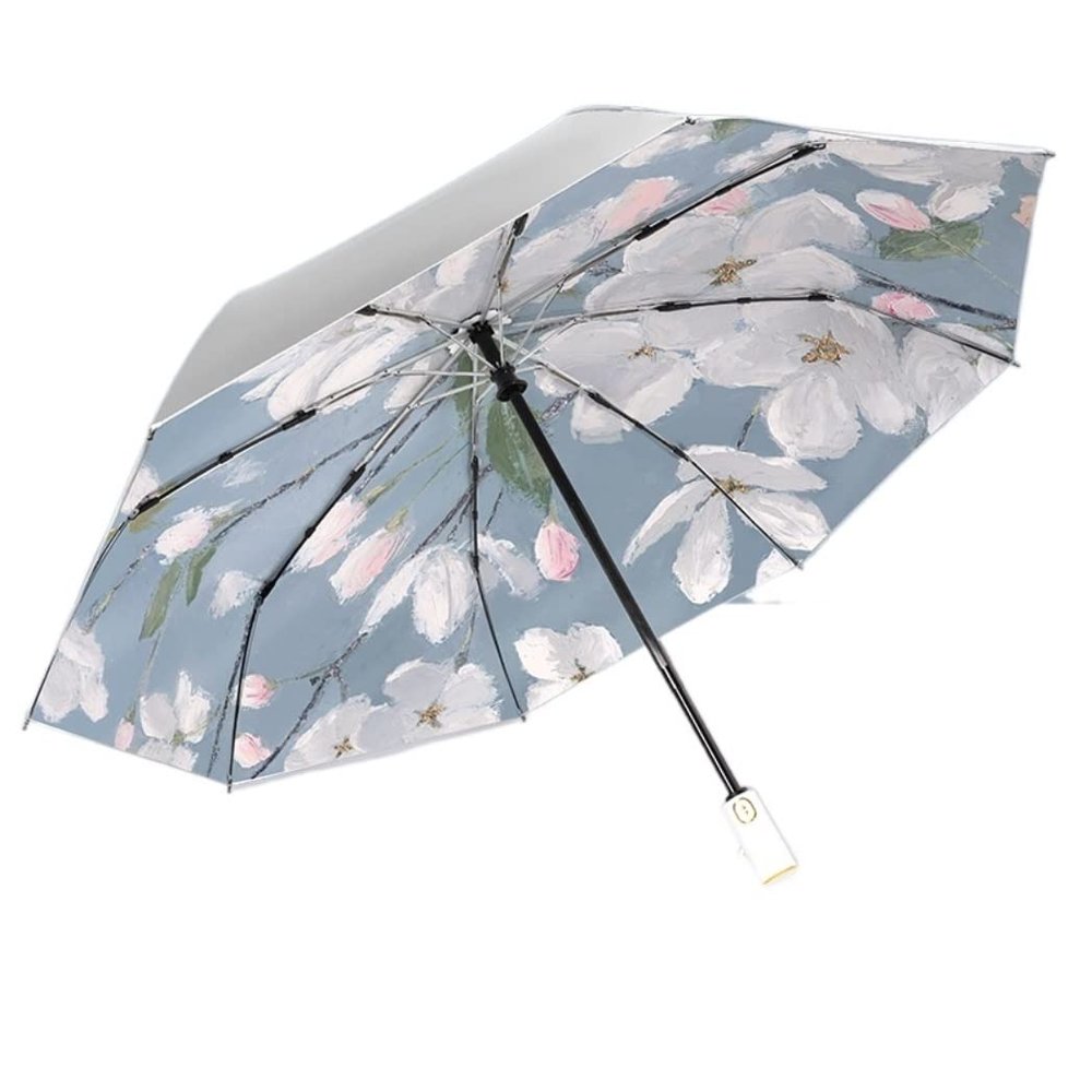 ZAEGO Umbrellas for Rain Automatic Umbrella Folding Umbrellas Parasol Umbrella Female Compact Portable Sun Rain Dual-Use Umbrellas for Rain Windproof