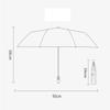 ZAEGO Umbrellas for Rain Automatic Umbrella Folding Umbrellas Parasol Umbrella Female Compact Portable Sun Rain Dual-Use Umbrellas for Rain Windproof view 2