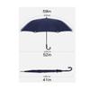 ZAEGO Umbrellas for Rain 59 Inch Golf Umbrella Hook J Handle Stick Umbrella Windproof Rainproof Classic Business Automatic Open Cane Umbrella for Men Women Umbrellas for Rain Windproof view 2