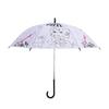 ZAEGO Umbrellas for Rain Transparent Frosted Umbrella Long Handle Straight Automatic Umbrella Curved Handle Lightweight Waterproof Rainproof Windproof Umbrellas for Rain Windproof (Color : C) view 1