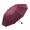 ZAEGO Umbrellas for Rain Portable Manual Folding Umbrella Simple Windproof Travel Umbrella Compact Light Strong Umbrellas for Rain Windproof (Color : C) view 1