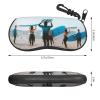 FGHJ Custom Glasses Case Personalized Eyeglass Case Design Your Photo Name Logo Portable Soft Shell Sunglasses Bag Gift for Women (style 1) view 3