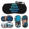 FGHJ 1-20PCS Custom Glasses Case Personalized Eyeglass Case Add Your Photo Name Portable Soft Shell Sunglasses Bag Gift for Women view 1