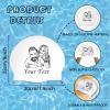 Custom Swim Cap with Photo Personalized Silicone Swim Cap for Men and Women Swimming Customized Swimmers Cap for Short and Medium Length Hair view 2