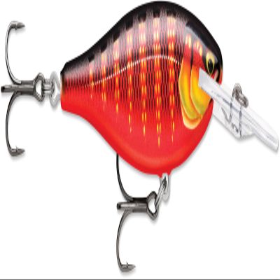 Rapala Shad Rap Elite Crankbait, Premium Hard Bait Lure, Bass Walleye Pike Fishing Lure, Tight Wiggle Action, 2-1/4", Gilded Twilight Zone