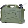 UPWOIGH Camping Water Container, 2.6 Gallon Small(13.1x12x5.3in) Water Containers Jug, Truly No Leakage Water Storage, Green Water Tank,BPA Free Portable Emergency Water Can for Camping, Hiking view 1