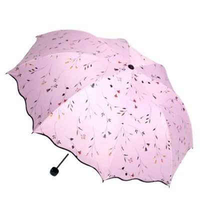 ZAEGO Umbrellas for Rain Parasol Umbrella Manual Portable Folding Umbrella Windproof Travel Umbrella Compact Light Strong Umbrellas for Rain Windproof (Color : B)