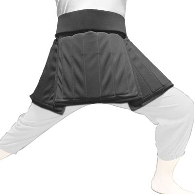 LEONARK Hema Sparring Apron-Style Groin & Thigh Protector - 350N Anti-Stab Fabric, Lace-Up Design Armoury, for Longsword Rapier Sabre
