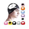 Custom Swim Cap with Photo Personalized Silicone Swim Cap for Men and Women Swimming Customized Swimmers Cap for Short and Medium Length Hair view 1