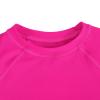 KAKU NANU Boys Rash Guard UPF 50+ Sun Shirt Toddler Short Sleeve(Hot Pink,12) view 4