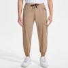 DEVOROPA Boys Joggers Lightweight Hiking Cargo Pants Water Resistant UPF 50+ Quick Dry Youth Kids Athletic Running Pants Khaki XL view 2