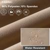 DEVOROPA Boys Joggers Lightweight Hiking Cargo Pants Water Resistant UPF 50+ Quick Dry Youth Kids Athletic Running Pants Khaki XL view 4